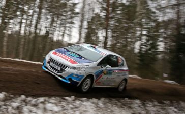 Diogo Gago sétimo Júnior na estreia no Rallye Liepaja