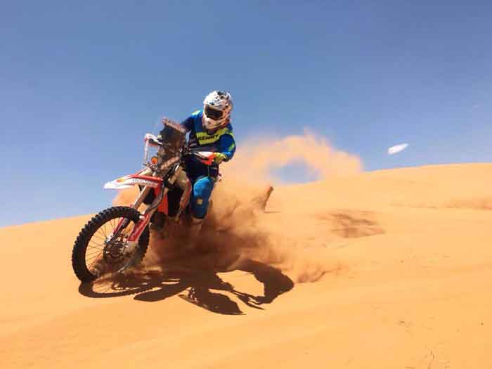 David Megre e Luís Portela de Morais no Merzouga Rally
