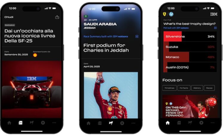 ©IBM / Ferrari | App