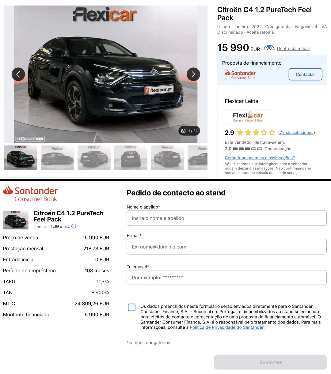 ©Standvirtual | Motormais
